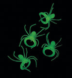 Spider Rings - Glow in the Dark Novelty Jewelry for Kids - Halloween Prize Toy Trick or Treat Favor