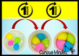 Soak and Grow a Stress Ball Animal - Soak in Water to Expand - Squishy Gooey Squish Sensory Squeeze Balls