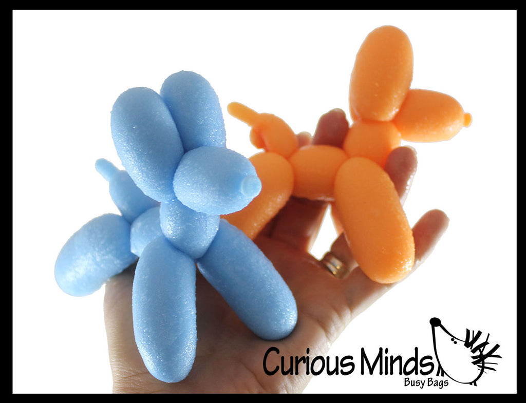 NEW - Grow a Balloon Dog Animal in Water - Add Water and it Grows Toy Fun Science Expanding Novelty Magic Absorbent Polymer Toy