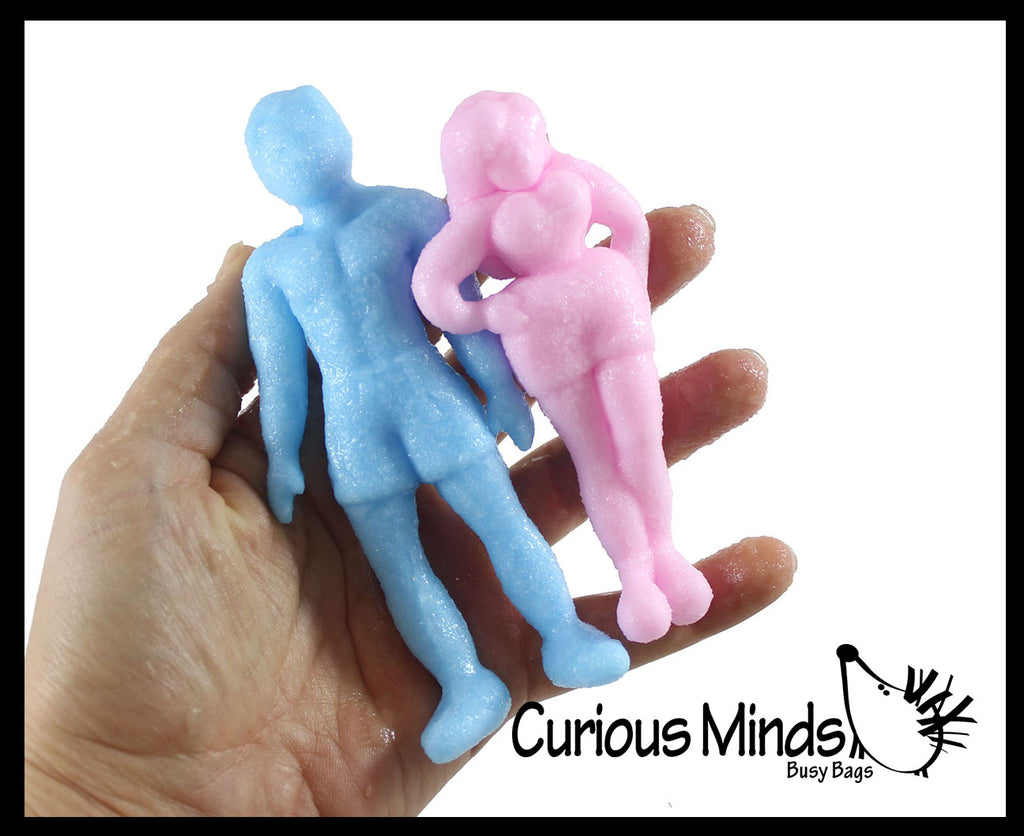 NEW - Grow a Boyfriend or Girlfriend in Water - Add Water and it Grows Toy Fun Science Expanding Novelty Magic Absorbent Polymer Toy Joke Gag Funny Gift