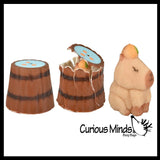 Hatch and Grow a Capybara in Water - Add Water and it Grows Toy Fun Science Expanding Novelty Magic Absorbent Polymer Toy