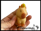 Hatch and Grow a Capybara in Water - Add Water and it Grows Toy Fun Science Expanding Novelty Magic Absorbent Polymer Toy
