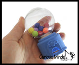NEW - Cute Gumball Machine Eraser - Base is Also an Eraser Gum
