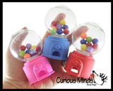 NEW - Cute Gumball Machine Eraser - Base is Also an Eraser Gum