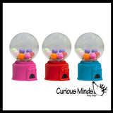 NEW - Cute Gumball Machine Eraser - Base is Also an Eraser Gum