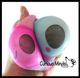 NEW - Frappe Ice Cream Drink Squishy Squeeze Stress Ball Soft Doh Filling - Like Shaving Cream - Sensory, Fidget Toy