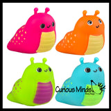 NEW - Slug Squishy Squeeze Stress Ball Soft Doh Filling - Like Shaving Cream - Sensory, Fidget Toy