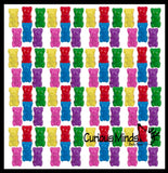 Cute Colorful Tiny Gummy Bear Figurines - Mini Toys - Small Novelty Prize Toy - Party Favors - Gift