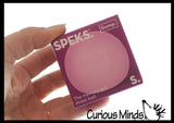 Speks Regular Size Round Gump - Sugar Maltose Thick Glue/Gel Syrup Molasses Stretch Ball - Ultra Squishy and Moldable Slow Rise Relaxing Sensory Fidget Stress Toy