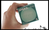 Speks Regular Size Round Gump - Sugar Maltose Thick Glue/Gel Syrup Molasses Stretch Ball - Ultra Squishy and Moldable Slow Rise Relaxing Sensory Fidget Stress Toy