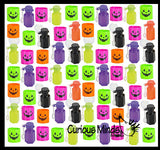 Halloween 96 Piece Small Toy Set - Mini Bubbles, and Spring Coils - Trick or Treat (8 Dozen)