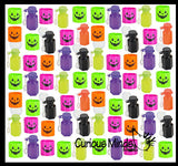 Halloween 96 Piece Small Toy Set - Mini Bubbles, and Spring Coils - Trick or Treat (8 Dozen)