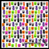 Halloween 144 Piece Small Toy Set - Mini Bubbles, Witches Potion Putty - Pumpkin Spring Coil - Trick or Treat (12 Dozen)