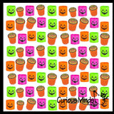 Halloween 96 Piece Pumpkin Small Toy Set - Pumpkin Guts Slime, and Jack O Lantern Spring Coils - Trick or Treat (8 Dozen)
