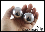 Chinese Health Harmony Baoding Balls - Stress Relief Fidget Balls - Roll in Hand and Makes Sounds