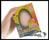 Jumbo Hatch and Grow a Dinosaur Egg in Water - Add Water and it Grows - Dino Prehistoric Critter Toy Bath - Soak in Water and It Expands