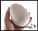 Jumbo Hatch and Grow a Dinosaur Egg in Water - Add Water and it Grows - Dino Prehistoric Critter Toy Bath - Soak in Water and It Expands