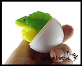 Hatch and Grow a Dinosaur Egg in Water - Add Water and it Grow - Critter Toy Bath
