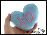 Valentine's Day Plush Conversation Hearts - Adorable Stuffed Animal Party Favor Toy