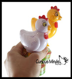Henny Penny Candy - Chicken Dispenser that Poops Egg Candy - Easter - Chicken Lover Toy Gift