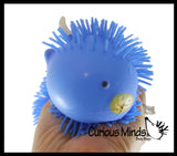 Puffer Highland Cow Fidget Toys - Air Filled Hairy Cute Long Hair Cows