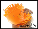 Puffer Highland Cow Fidget Toys - Air Filled Hairy Cute Long Hair Cows