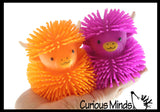 Puffer Highland Cow Fidget Toys - Air Filled Hairy Cute Long Hair Cows