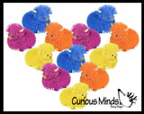 Puffer Highland Cow Fidget Toys - Air Filled Hairy Cute Long Hair Cows
