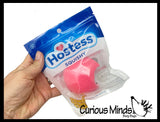 Hostess Snack Cakes Slow Rise Squishy Toy - Twinkie, Snowball, Donut, Cupcake