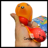 NEW - Hot Dog - Dachshund in Bun - Squishy Squeeze Stress Ball Soft Doh Filling - Like Shaving Cream - Sensory, Fidget Toy
