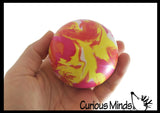 Hyper Air 2.5" Foam Bouncy Balls -  Bouncing Ball Party Favor Novelty Toy