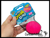 Super Amazing Soft Doh Filled Stretch Ball - Ultra Squishy and Moldable Dough Relaxing Sensory Fidget Stress Toy Thick Taffy Holds Shape
