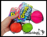 Super Amazing Soft Doh Filled Stretch Ball - Ultra Squishy and Moldable Dough Relaxing Sensory Fidget Stress Toy Thick Taffy Holds Shape