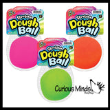 Super Amazing Soft Doh Filled Stretch Ball - Ultra Squishy and Moldable Dough Relaxing Sensory Fidget Stress Toy Thick Taffy Holds Shape