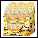 Mouse and Cheese Stretchy Fidget Toy Peek a Boo Fun Cute Toy