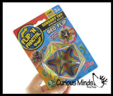 Infinity Flip and Fold Optical Illusion Fidget - Magic Endless Folding Fidget Toy - Flip Over and Over - Bend and Fold Crazy Shapes Puzzle - ADD Anxiety