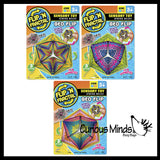 Infinity Flip and Fold Optical Illusion Fidget - Magic Endless Folding Fidget Toy - Flip Over and Over - Bend and Fold Crazy Shapes Puzzle - ADD Anxiety