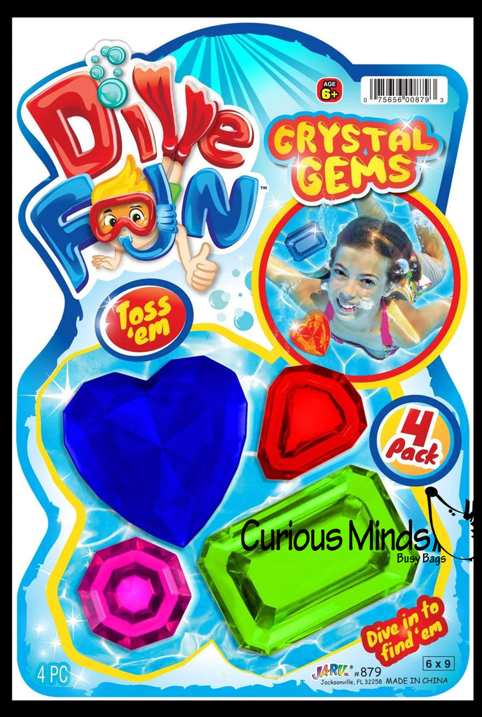 Giant Gem Jewel Pool Dive Toy - Water Table Toy