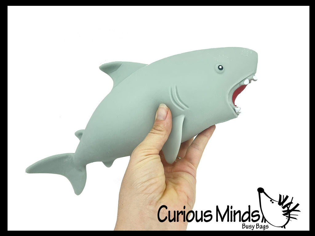 Jumbo Shark - Jumbo Doh Filled Irresquishtable - Stress Squishy Ball