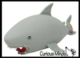 Jumbo Shark - Jumbo Doh Filled Irresquishtable - Stress Squishy Ball