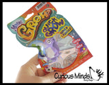 Quick Grow a Stress Ball Animal Unicorn and Dragon - Soak in Water to Expand - Squishy Foam Sensory Squeeze Balls