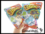 Quick Grow a Stress Ball Animal Unicorn and Dragon - Soak in Water to Expand - Squishy Foam Sensory Squeeze Balls