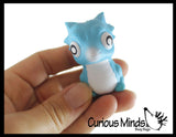 Quick Grow a Stress Ball Animal Unicorn and Dragon - Soak in Water to Expand - Squishy Foam Sensory Squeeze Balls
