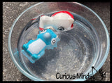Quick Grow a Stress Ball Animal Unicorn and Dragon - Soak in Water to Expand - Squishy Foam Sensory Squeeze Balls