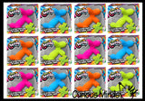 Scented Balloon Dog Crunchy Sand Filled Stress Ball - Cute Squishy Sensory Fidget Toy - Party Favors & Prizes