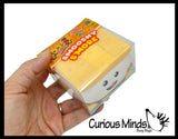 Smores Squishy Squeeze Stress Ball Soft Creamy Doh Filling - Like Shaving Cream - Sensory, Fidget Toy