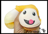 Smores Squishy Squeeze Stress Ball Soft Creamy Doh Filling - Like Shaving Cream - Sensory, Fidget Toy
