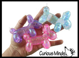 Sugar Balloon Dog Ball - Thick Glue/Gel Syrup Molasses Stretch Ball - Ultra Squishy and Moldable Slow Rise Relaxing Sensory Fidget Stress Toy