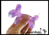 Sugar Balloon Dog Ball - Thick Glue/Gel Syrup Molasses Stretch Ball - Ultra Squishy and Moldable Slow Rise Relaxing Sensory Fidget Stress Toy