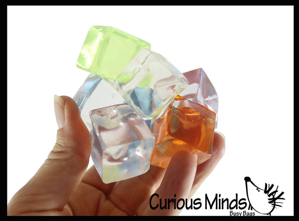 LAST CHANCE - LIMITED STOCK - Gelatin Ice Cube Squishy Fidget Toy - Th ...